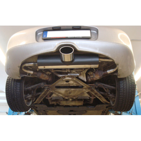 Porsche Boxster Tipo 986 Silenziatore uscita posteriore center – 2x80 t (Cod. F-PO090015-351)