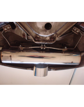 Porsche Boxster Tipo 986 Silenziatore uscita posteriore center – 2x80 t (Cod. F-PO090015-351)