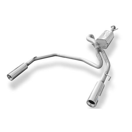 Toyota Land Cruiser Tipo J12 – 5-porte Silenziatore uscita posteriore ri (Cod. F-TO053011-073)