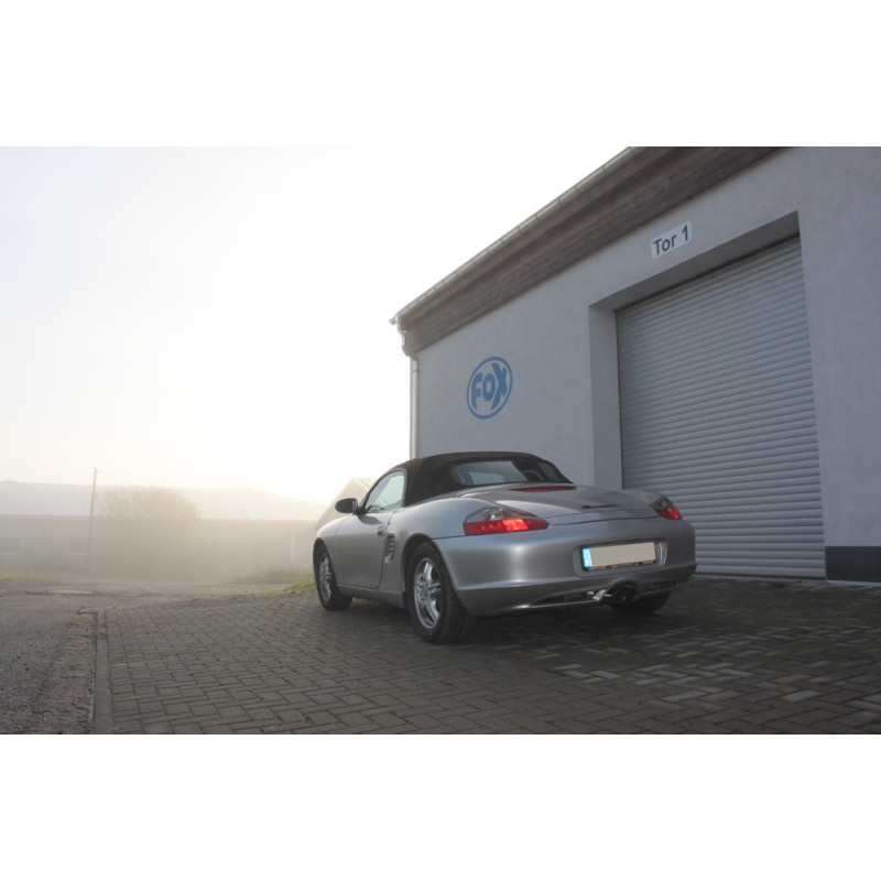 Porsche Boxster Tipo 986 Silenziatore uscita posteriore center – 2x80 t (Cod. F-PO090015-290)