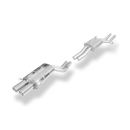 Audi A8/S8 Tipo D2 final and mid silencer – 2x76 Tipo 17 (Cod. F-AU080002-148-HA)