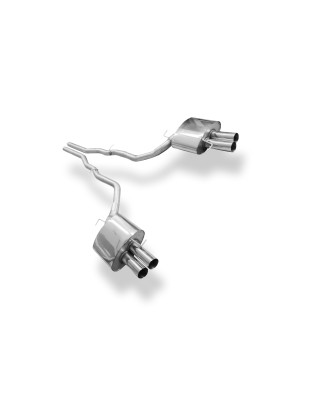 BMW F10 525d 530d Silenziatore posteriore destra e sinistra – 2x80 Tipo 10 r (Cod. F-BM033024-010)