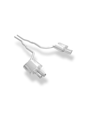 BMW F10 525d 530d Silenziatore posteriore destra e sinistra – 2x80 Tipo 12 r (Cod. F-BM033024-050)
