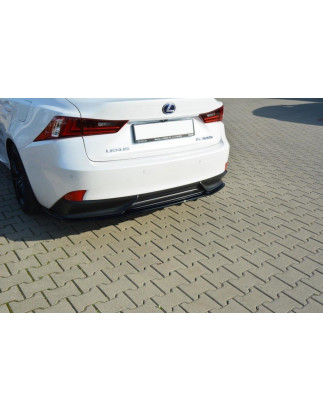 Splitter posteriore Lexus IS Mk3 H (con barre verticali) (Cod. M-LE-IS-3-H-RD1+RD2G)