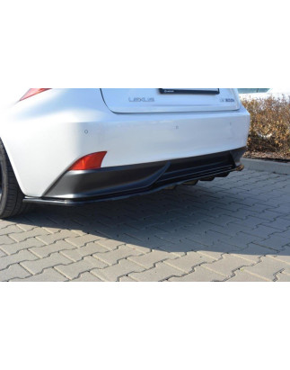 Splitter posteriore Lexus IS Mk3 H (con barre verticali) (Cod. M-LE-IS-3-H-RD1+RD2G)