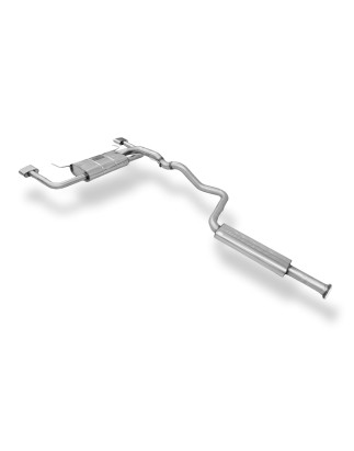 Opel Astra J OPC Silenziatore posteriore and Silenziatore anteriore (Cod. F-OP043033-HA)
