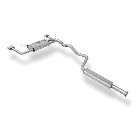 Opel Astra J OPC Silenziatore posteriore and Silenziatore anteriore (Cod. F-OP043033-HA)