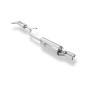 BMW E28 520i senza CAT – final and Silenziatore anteriore – 2x63 (Cod. F-BM030322-044-HA)