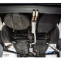 BMW E28 520i senza CAT – final and Silenziatore anteriore – 2x63 (Cod. F-BM030322-044-HA)