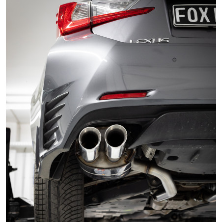Lexus RC200T Silenziatore posteriore destra e sinistra – 2x90 Tipo 25 destra e sinistra (Cod. F-LE