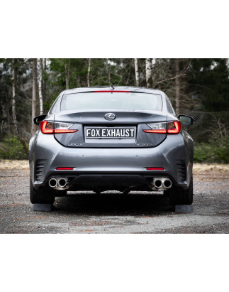 Lexus RC200T Silenziatore posteriore destra e sinistra – 2x90 Tipo 25 destra e sinistra (Cod. F-LE