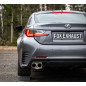 Lexus RC200T Silenziatore posteriore destra e sinistra – 2x90 Tipo 25 destra e sinistra (Cod. F-LE