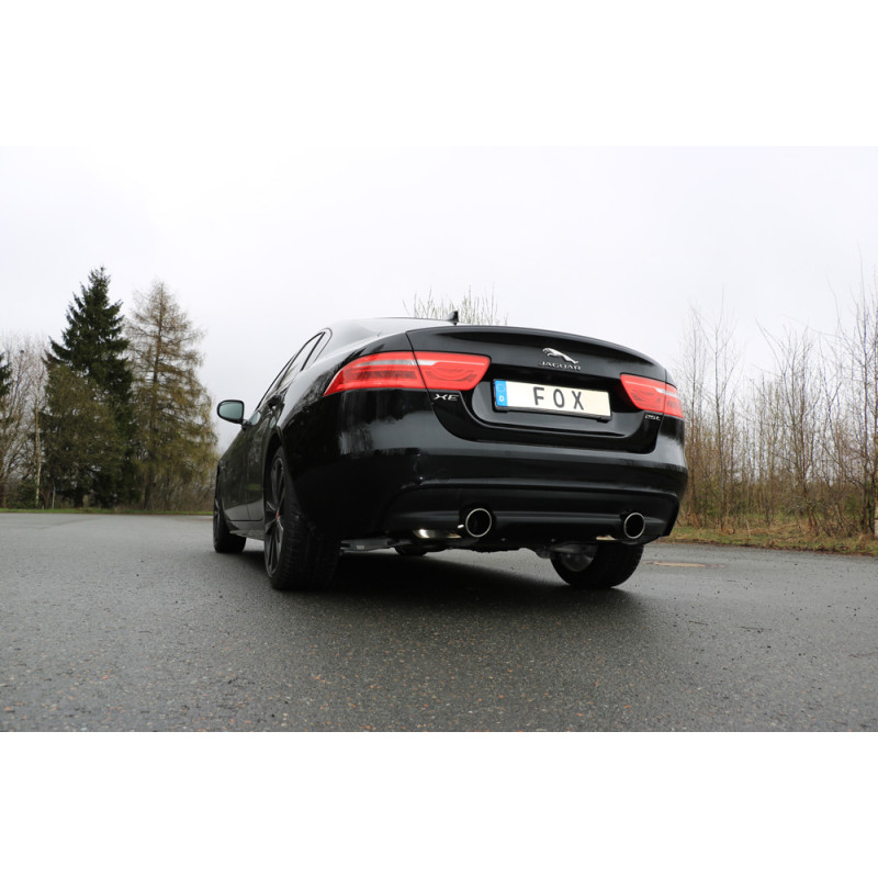 Jaguar XE Silenziatore posteriore destra e sinistra – 1x100 Tipo 16 destra e sinistra (Cod. F-JA09