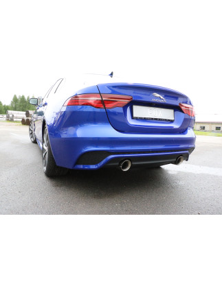 Jaguar XE Silenziatore posteriore destra e sinistra – 1x100 Tipo 25 destra e sinistra (Cod. F-JA09