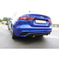 Jaguar XE Silenziatore posteriore destra e sinistra – 1x100 Tipo 25 destra e sinistra (Cod. F-JA09