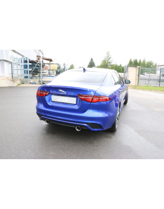 Jaguar XE Silenziatore posteriore destra e sinistra – 1x100 Tipo 25 destra e sinistra (Cod. F-JA09