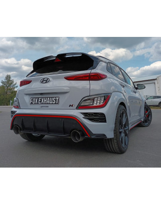 Hyundai Kona N Silenziatore posteriore con uscite destra e sinistra (duplex) – 1x130 Tipo 1 (Cod. 