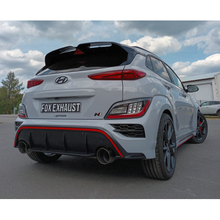 Hyundai Kona N Silenziatore posteriore con uscite destra e sinistra (duplex) – 1x130 Tipo 1 (Cod. 