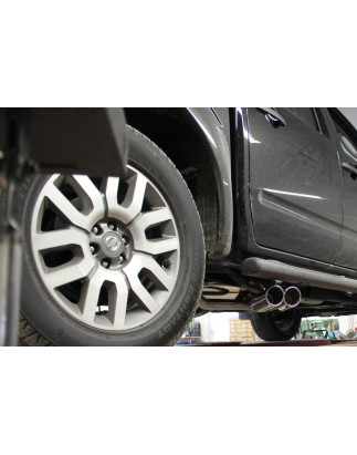 Nissan Navara D40 – 2,5l dCi Silenziatore uscita posteriore laterally r (Cod. F-NI230011-132)
