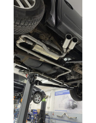 Nissan Navara D40 – 2,5l dCi Silenziatore uscita posteriore laterally r (Cod. F-NI230011-132)