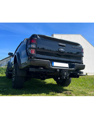 Ford Raptor – Doppelkabine Silenziatore posteriore con uscite destra e sinistra - (Cod. F-FO121091