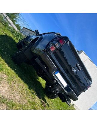 Ford Raptor – Doppelkabine Silenziatore posteriore con uscite destra e sinistra - (Cod. F-FO121091