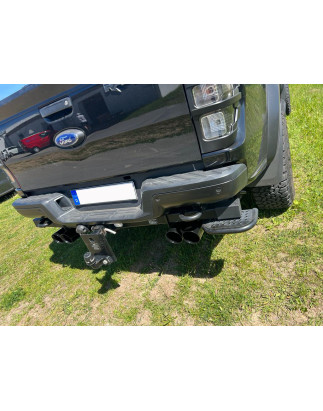 Ford Raptor – Doppelkabine Silenziatore posteriore con uscite destra e sinistra - (Cod. F-FO121091