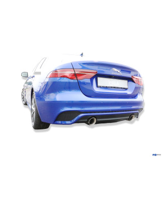 Jaguar XE Silenziatore posteriore destra e sinistra – 1x100 Tipo 25 destra e sinistra (Cod. F-JA09