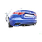 Jaguar XE Silenziatore posteriore destra e sinistra – 1x100 Tipo 25 destra e sinistra (Cod. F-JA09