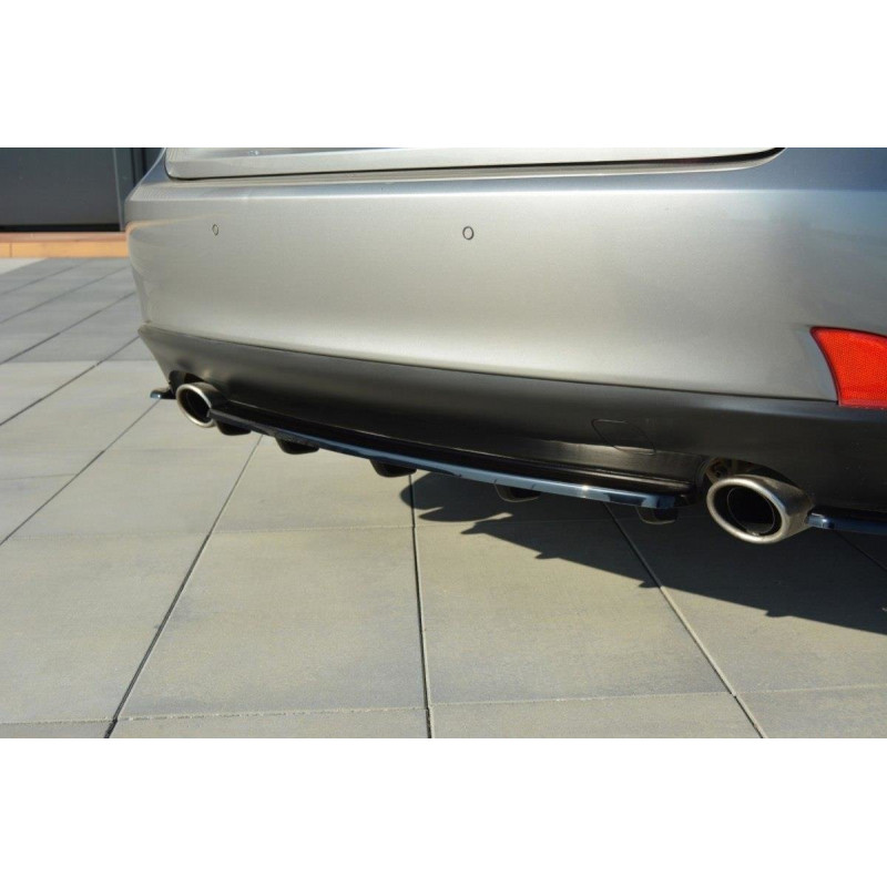 Splitter posteriore Lexus IS Mk3 T (con barre verticali) (Cod. M-LE-IS-3-T-RD1+RD2G)