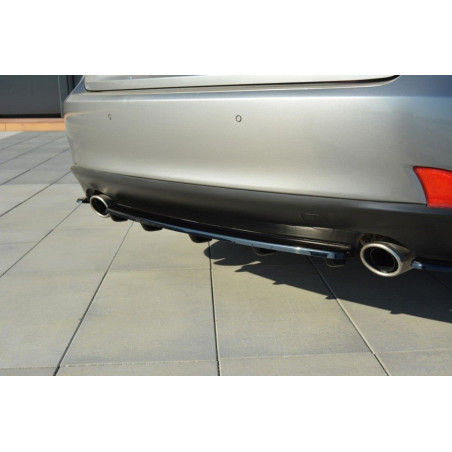 Splitter posteriore Lexus IS Mk3 T (con barre verticali) (Cod. M-LE-IS-3-T-RD1+RD2G)