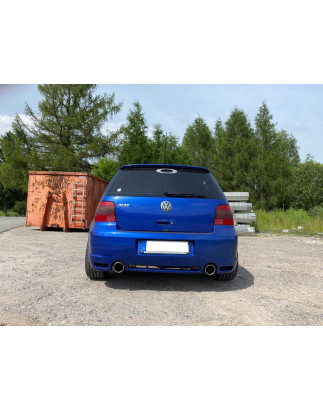 VW Golf IV R32 Silenziatore posteriore con uscite destra e sinistra (duplex) – 1x100 Tipo 1 (Cod. 