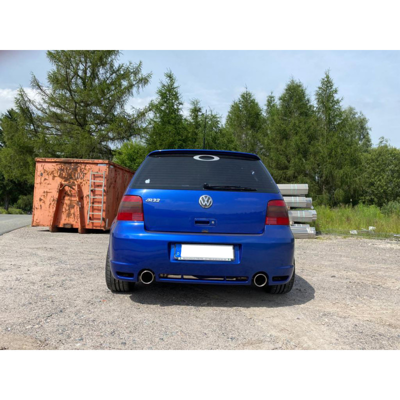 VW Golf IV R32 Silenziatore posteriore con uscite destra e sinistra (duplex) – 1x100 Tipo 1 (Cod. 