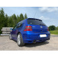 VW Golf IV R32 Silenziatore posteriore con uscite destra e sinistra (duplex) – 1x100 Tipo 1 (Cod. 