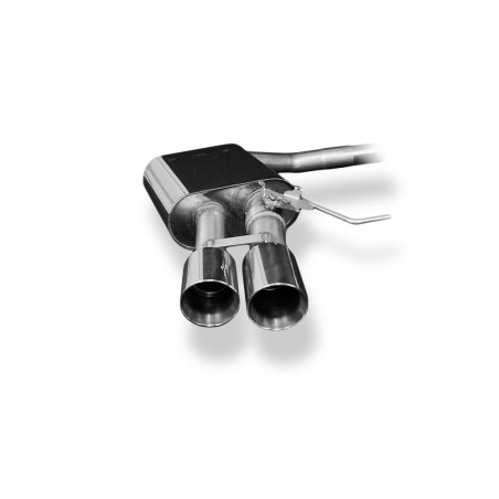 Skoda Superb III 3V 4x4 Silenziatore posteriore destra e sinistra con exhau (Cod. F-SK072004-292)
