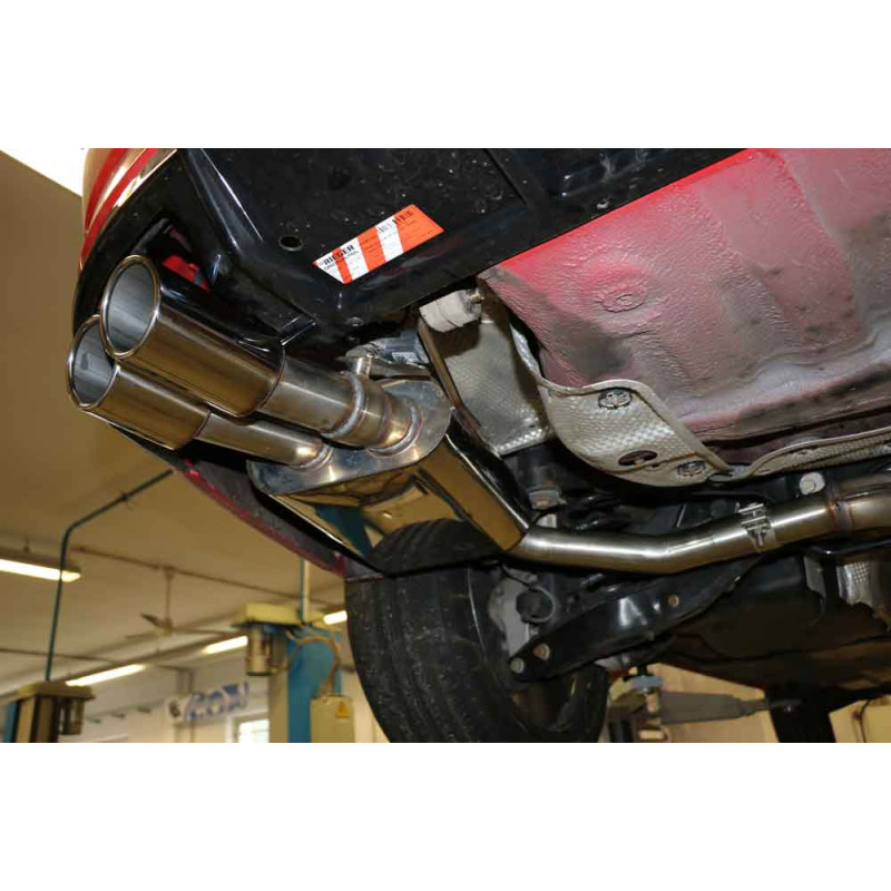 Skoda Superb III 3V 4x4 Silenziatore posteriore destra e sinistra con exhau (Cod. F-SK072004-132)