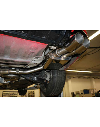 Skoda Superb III 3V 4x4 Silenziatore posteriore destra e sinistra con exhau (Cod. F-SK072004-132)