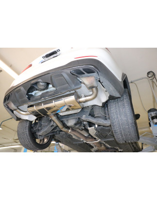 Mercedes GLC X253 Silenziatore posteriore destra e sinistra (Cod. F-MB240005-TLP)