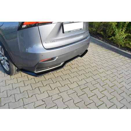 Splitter posteriore Lexus NX Mk1 H (senza barre verticali) (Cod. M-LE-NX-1-H-RD1G)
