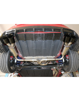Honda Civic IX Tipo R Silenziatore posteriore con uscite destra e sinistra (duplex)x10 (Cod. F-HO149
