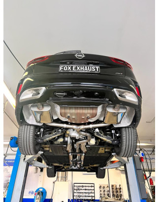 Opel Insignia B GSI – Sports Tourer – 4x4 Silenziatore posteriore con uscita destra (Cod. F-OP19