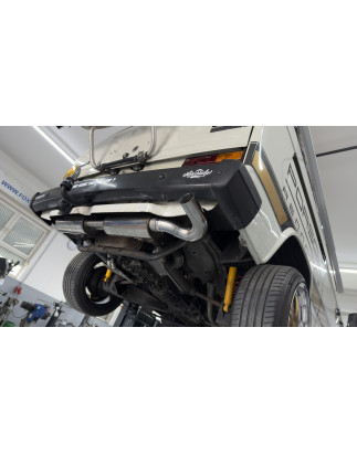 VW Bus T3 Silenziatore posteriore – 1x63 scharfkantig (Cod. F-VW136005-004)