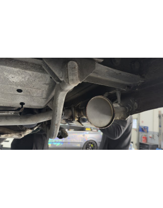 VW Bus T3 Silenziatore posteriore – 1x63 scharfkantig (Cod. F-VW136005-004)