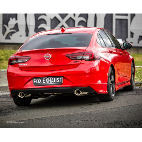 Opel Insignia B – Grand Sport 4x4 Silenziatore posteriore destra e sinistra (Cod. F-OP191023-291-H