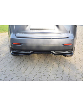 Splitter posteriore Lexus NX Mk1 H (con barre verticali) (Cod. M-LE-NX-1-H-RD1+RD2G)
