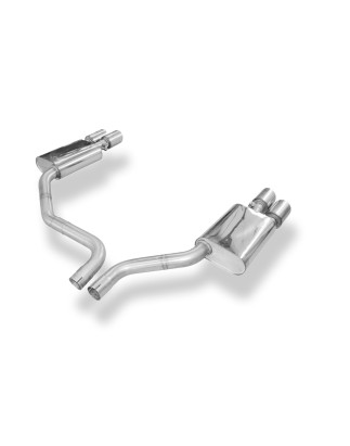 Audi S8 Tipo 4H Silenziatore posteriore destra e sinistra – 2x100 Tipo 16 con uscite destra e sini