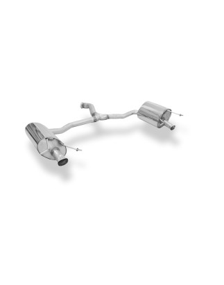 Mercedes C-Klasse 205 berlina/ T-Modell Silenziatore posteriore con uscita destra (Cod. F-MB033003-T