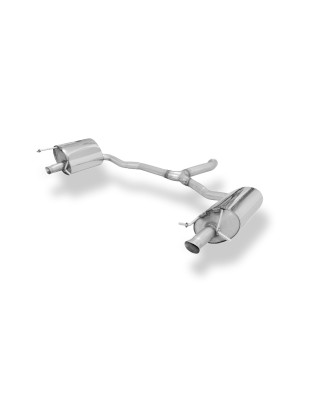 Mercedes C-Klasse 205 berlina/ T-Modell Silenziatore posteriore con uscita destra (Cod. F-MB033003-T
