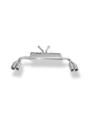 Range Rover III – LM Silenziatore posteriore con uscite destra e sinistra (duplex)x90 (Cod. F-LR01