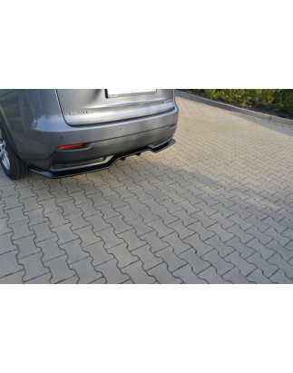Splitter posteriore Lexus NX Mk1 H (con barre verticali) (Cod. M-LE-NX-1-H-RD1+RD2G)